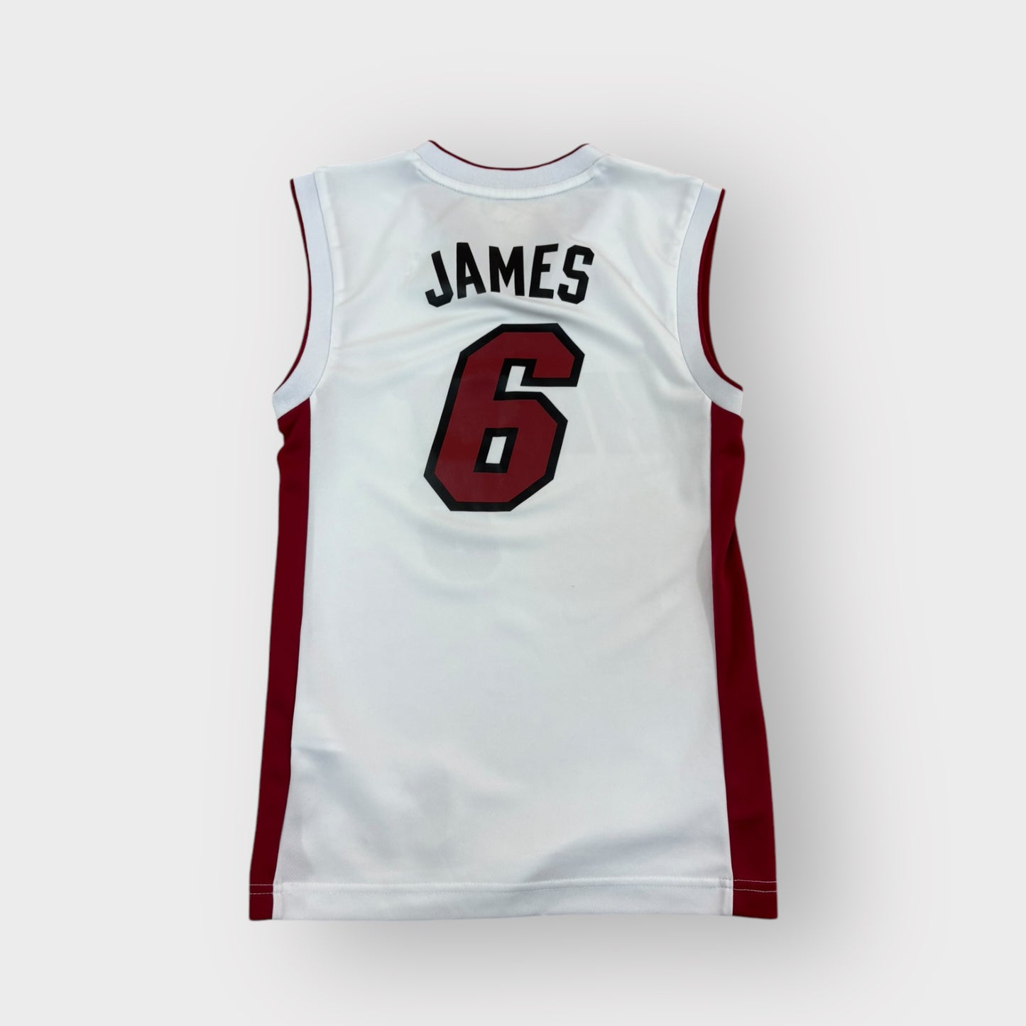 koszulka sportowa Adidas Miami Heat White Lebron James 6